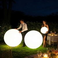 Boules lumineuses décoratives solaires de 25 cm pour l'ambiance des fêtes, décorations d'hôtel et de mariage, lumières LED pour la maison