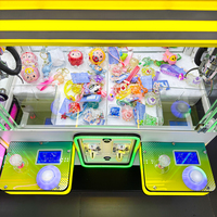 Nouveau modèle 2026 Machine à griffes 4 joueurs Station Galaxie, Machine d'arcade, Machine à griffes à jouets, Vente directe usine pour la vente en gros