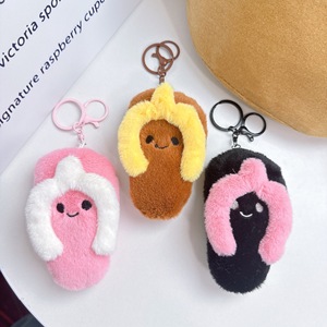 Pendentif en peluche créatif et personnalisable, motif <span class=keywords><strong>dessin</strong></span> <span class=keywords><strong>animé</strong></span>, pour pantoufles, tongs, décoration <span class=keywords><strong>de</strong></span> petit sac, porte-clés, modèle <span class=keywords><strong>Simon</strong></span>-260327-05 - Product Image 1