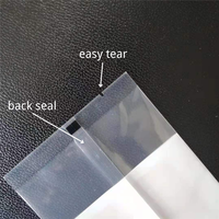 Sachet de crème glacée en plastique haute qualité, 100% alimentaire, écologique, imprimé sur mesure, enduit de PVA soluble dans l'eau, pour lait, aliments pour animaux de compagnie, chewing-gum