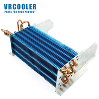 Hydrofiele Corrosiewerende Coating Koperen Buis Verdamper Voor Wandmontage Split Ac