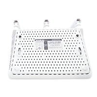Routeur WiFi F3V6 N300 2,4 GHz 300 Mbps avec 3 antennes externes 5dBi, 1 port WAN, 3 ports LAN, routeur Ethernet rapide 100 Mbps pour la maison et le bureau