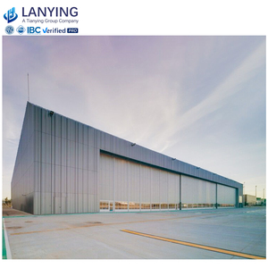 Aisc kết cấu thép xây dựng kho thương mại và máy bay hangar để bán - Product Image 4