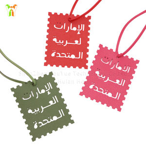 Colgante de <span class=keywords><strong>Cuero</strong></span> Árabe YY para Mochila, 12 Colores, Llavero Decorativo Especial, Bonito y Moderno, Regalos para el Día Nacional de Ramadán - Product Image 6