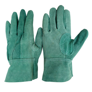 Welding <b>Gloves</b> Full Cowhide Leather TIG Reinforced Thumb Construction Industry Use - Product Image 5