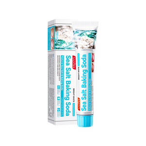 SADOER Dentifricio al Sale Marino e <span class=keywords><strong>Bicarbonato</strong></span> di Sodio, Sbiancante, Senza Fluoruro, per Adulti, Menta Fresca, Cura dei <span class=keywords><strong>Denti</strong></span> Sensibili, Rinfrescante, Anti-Tartaro - Product Image 5
