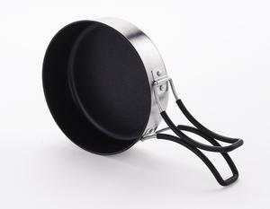 Juego de cocina para acampar al aire libre para una persona con sartén antiadherente y cuenco para aventuras de senderismo - Product Image 6