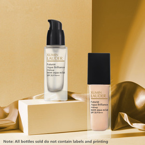Bottiglia di essenza da 30ml bottiglia di fondotinta liquida di vetro quadrato BB crema di isolamento crema solare crema per il confezionamento di prodotti cosmetici - Product Image 1