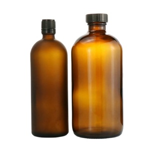 Ámbar de 200ml marrón botella de spray de vidrio para aceite esencial de espíritu de champú de plástico de pulverizador de bomba de tornillo - Product Image 2
