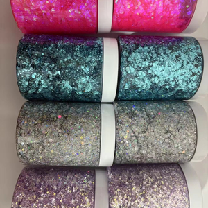 Venta al por mayor Big Jar Chameleon Glitter Gel Face Hair Nail Eye Body Art Liquid Glitter Gel 300ml <span class=keywords><strong>para</strong></span> fiestas - Product Image 5