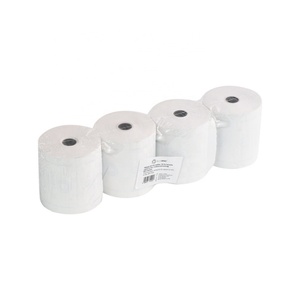 Rollo de Papel Térmico de Pulpa de Madera 100% Libre de BPA, 48-80 g/m², Personalizado, 80x80 mm, Capa Única, Papel para Recibos de Caja Registradora para Punto de Venta - Product Image 5