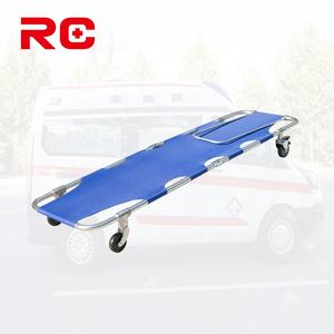 Se Aceptan Pedidos OEM a Bajo Precio, Fabricado en China, Camilla Manual de Aluminio con Capacidad de Carga de 160 kg <span class=keywords><strong>para</strong></span> el Cuidado de Pacientes Obesos - Product Image 3