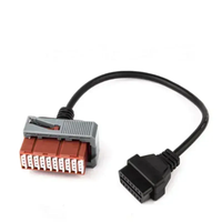 Cable de Interfaz OBD2 PSA de 30 Pines con Conector Adaptador Lexia3, Aislamiento de PVC, para Uso Automotriz en Citroën y Peugeot