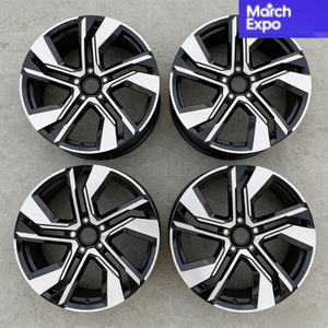 Jantes de <span class=keywords><strong>voiture</strong></span> en alliage d'aluminium forgées multi-rayons personnalisées neuves, 18 19 20 21 pouces, 5*139.7, adaptées à Volkswagen - Product Image 2