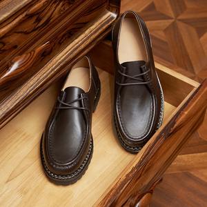 Mocassins Homme Rétro Japonais Inspirés du Kangourou, Basse Tige, Légers, Antidérapants, Respirants, Patchwork, Bout Pointu, Idéaux pour le Bureau et la Carrière - Product Image 3