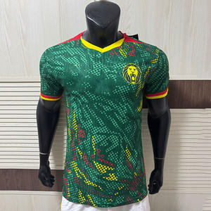 Футбольная форма сборной Камеруна, версия для игроков, домашняя и гостевая, летняя, 26-27 - Product Image 1