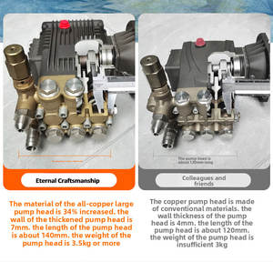 Soufflez pendant des années de saleté accumulée sur <span class=keywords><strong>les</strong></span> murs de briques avec une <span class=keywords><strong>sortie</strong></span> de courant d'eau à haute pression éternelle Laveuse de voiture à haute pression - Product Image 4
