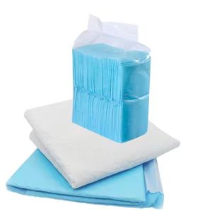 Alèses absorbantes jetables médicales hygiéniques pour adultes, personnalisées en usine (OEM), de 33x45cm à 100x200cm, pour personnes âgées et soins post-partum - Product Image 4