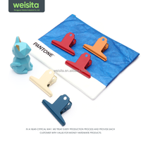 Porte-billets Weisita Yamagata, pince à papier financière, pince à reliure métallique 75 mm, couleur personnalisée, papeterie de bureau, fournitures scolaires