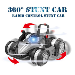 Voiture de course RC SOYANG à 6 canaux haute vitesse avec lumières LED et cascades latérales, jouet pour garçons - Product Image 6