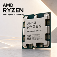 Processeur AMD Ryzen 7 7800X3D AM5 Zen4 8 cœurs 16 threads 4,2 GHz de base 5,0 GHz Boost 3D V-Cache pour jeux sur PC en stock