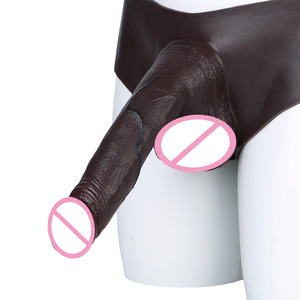 Strap-on Hollow Penis Extended-Length Penis hülle-Obsidian Schwarz Hot-Selling Model Male Enhancement Realistische Penis hülle - Product Image 2