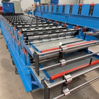 Máquina Automática de Doble Capa para Fabricación de Techos para Láminas IBR y Corrugadas