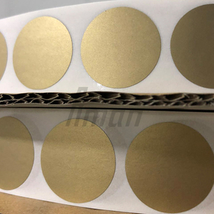 Custom Orders Accepted Round 25mm Dark Gray PET <b>Scratch</b> off Stickers Gold 1 Inch Anti-Counterfeit for <b>Scratch</b>-Off Game - Product Image 4