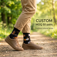 Chaussettes OEM personnalisées avec votre propre logo, chaussettes unisexes pour hommes et femmes, chaussettes Cmax, chaussettes en coton, chaussettes mi-hautes, chaussettes personnalisées pour femmes