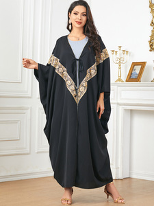 Robes Vente en Gros Femmes Formelle Filles Décontracté Soirée Mariage Vêtements Musulmans Robes Abaya pour Femmes pour Femmes - Product Image 3