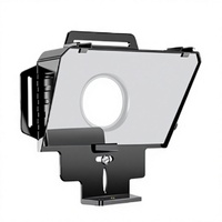 Téléprompteur T24 à prix réduit pour téléphone portable, tablette, grand écran, appareil photo reflex numérique, portable, pour diffusion en direct et sous-titres