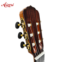 Aiersi Vintage Spanish Skill Professional Classical Guitar All Solid Spruce Top Cypress Body Handmade 39 Inch Flamenco Guitar
