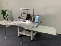 Máquina de Bordar Computarizada con Gran Área de Trabajo |   Máquina de Corte de Una Sola Cabeza de 500*1200mm Ecológica para Agbada Africana y Negocios de Monogramas