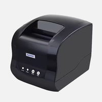 Xprinter XP-365B imprimante d'étiquettes imprimante de codes à barres thermique imprimante d'autocollants papier 20-80mm pour Windows/Linux