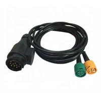 Ensemble de feux arrière de remorque comprenant un jeu de câbles de 5 mètres 13Pin 12 V avec marque de certification E Feu arrière Éclairage de remorque