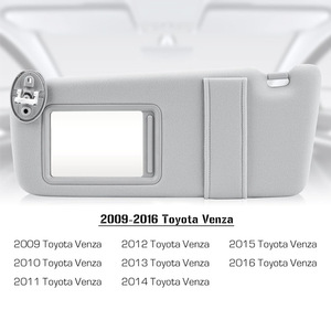 Toyota Venza Sun Visor 74320-0T021-B1 Gray With Light Right Side <b>Interior</b> Roof <b>Accessory</b> - Product Image 4