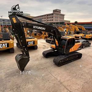 Excavatrice sur chenilles Hyundai 225 225lc-9s marque coréenne d'origine 20 tonnes utilisée avec composants de noyau de roulement de pompe à engrenages à vendre - Product Image 1