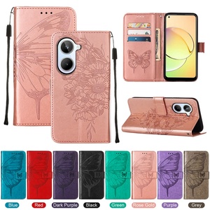 Funda de cuero con billetera de mariposa para OPPO A5 <span class=keywords><strong>Realme</strong></span> 10 <span class=keywords><strong>Pro</strong></span> Plus 5G 4G A1 <span class=keywords><strong>Pro</strong></span> C55 <span class=keywords><strong>GT</strong></span> <span class=keywords><strong>NEO</strong></span> 5 5G Reno 8T A78 A58 A17, funda para teléfono móvil - Product Image 4