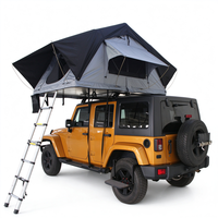 Tente de toit souple entièrement automatique pour camping en plein air, compatible SUV, pick-up et voiture
