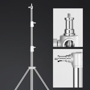 Trépied portable de 2,8 m pour <span class=keywords><strong>lampe</strong></span> de photographie, construction durable en acier inoxydable - Product Image 6