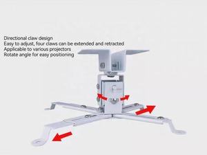 The Office Home Supports de montage universels pour projecteur au <span class=keywords><strong>plafond</strong></span> pour projecteur rétractable de 43 à 65cm - Product Image 2