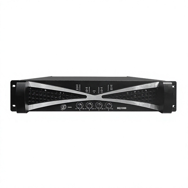 Professional 4 Channel TD Class Power Amplifier 1000W Per Channel for Stage Performance Sound System Installation