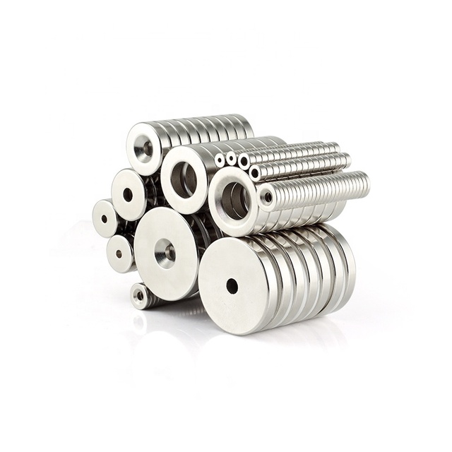N52 Strong Rare Earth Neodymium Magnet Radial Oriented Magnet Rings Fidget Magnetic Material Ring Magnets