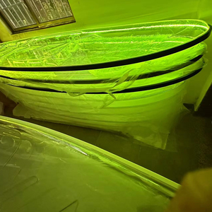 Nueva Tabla de SUP <span class=keywords><strong>Transparente</strong></span> Brillante con Aletas, Correas para Remo, Remo Estándar, Tabla de PC de Cristal para <span class=keywords><strong>Surf</strong></span> y Remo - Product Image 4