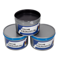 Encre d'impression lithographique, encre de sublimation pour l'impression sur vêtements, type avec couleurs vives