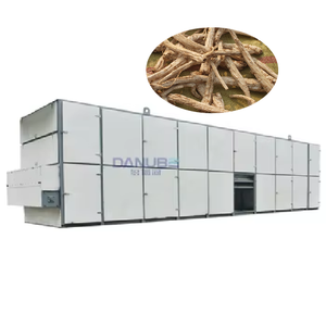 Secador de Malla Continua para Hierbas, Ahorro de Energía, Línea de Producción de Polvo de Raíz de Hierbas y Flores de Globo - Product Image 1