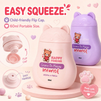 FLOWER SECRET Krim Tangan Anak Beraroma Beruang Lucu dengan Prebiotik Melembapkan - Layanan OEM/ODM & Agen Merek Global Dicari