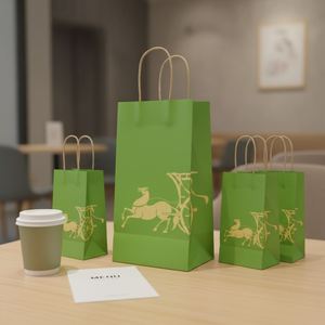 Bolsas de Papel Ecológicas Personalizadas al por Mayor con Asas para Compras de Lujo, Embalaje de Regalos y Venta Minorista - Product Image 6