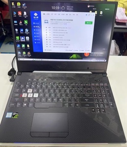 Ordinateur portable de jeu original Strix Gl504 avec processeur Intel <span class=keywords><strong>I7</strong></span>-8e génération, GTX <span class=keywords><strong>1070</strong></span>, 16 Go de RAM, stockage SSD, Windows 10 - Product Image 1