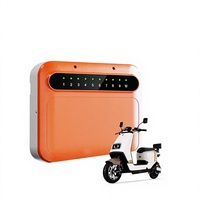 Station de recharge intelligente pour véhicules électriques à 10 canaux, montée au sol, chargeur de vélos électriques, paiement 4G, utilisation en stationnement